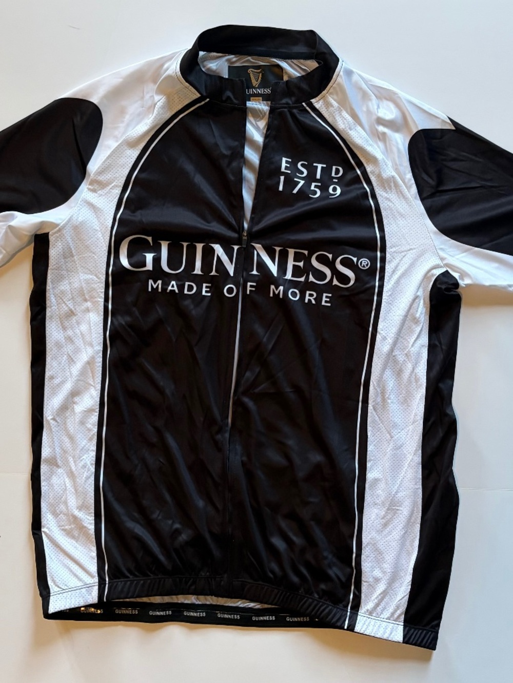 Guinness Stout Made of More Men's Short Sleeve Cycling Jersey - XXL